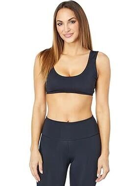 FP Movement by Free People Black Rebound Mini Sports Bra Size M